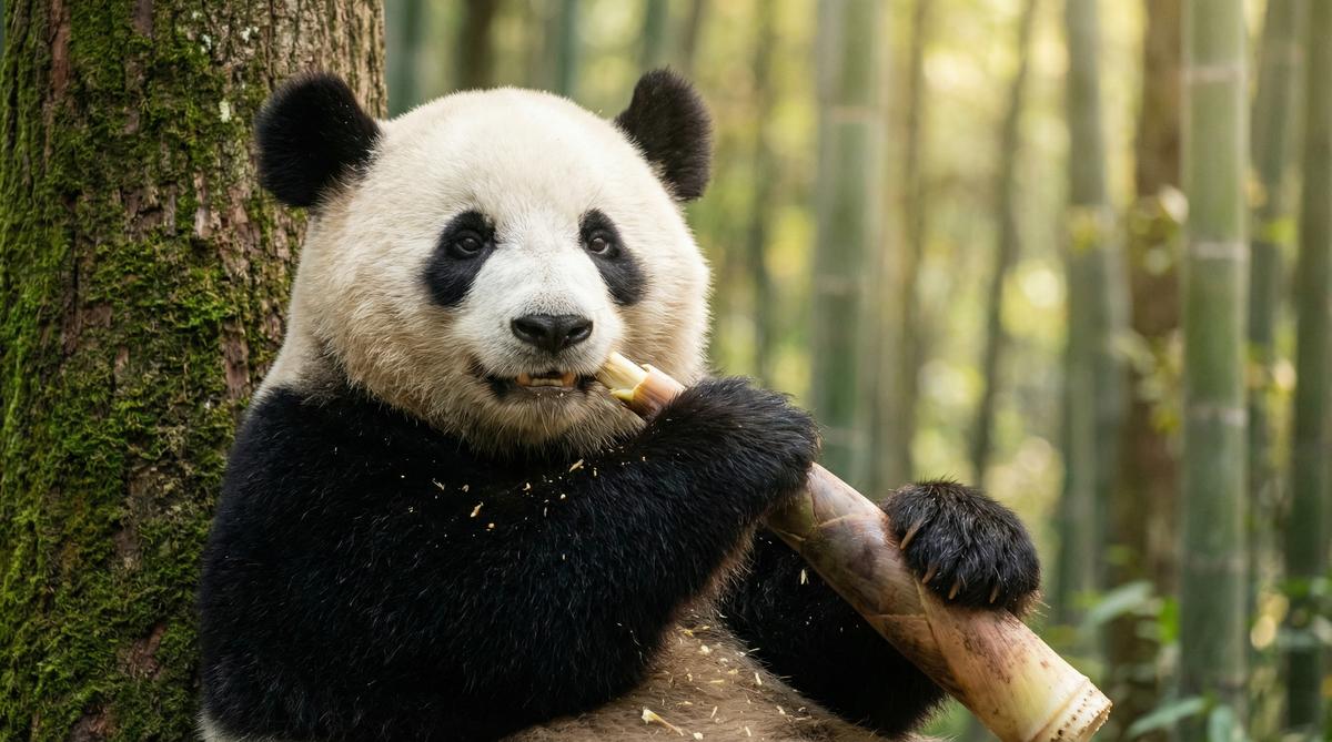 帝王会所熊猫视频 竹林午餐